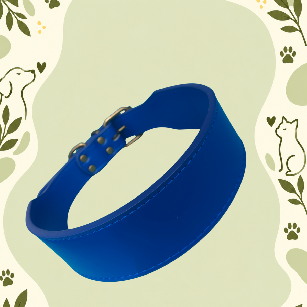 Swagger Leather Collar — Royal Rebel