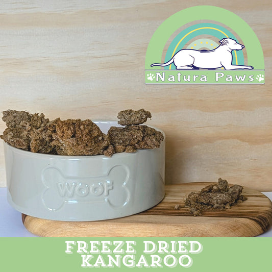 Freeze-Dried Kangaroo for Dogs & Cats: Wild Nutrition, Naturally Preserved