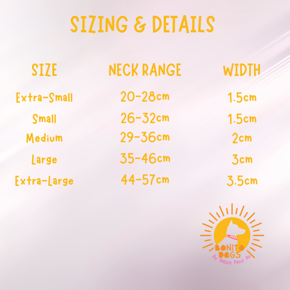 Maple Clay – Personalised Dog Collar