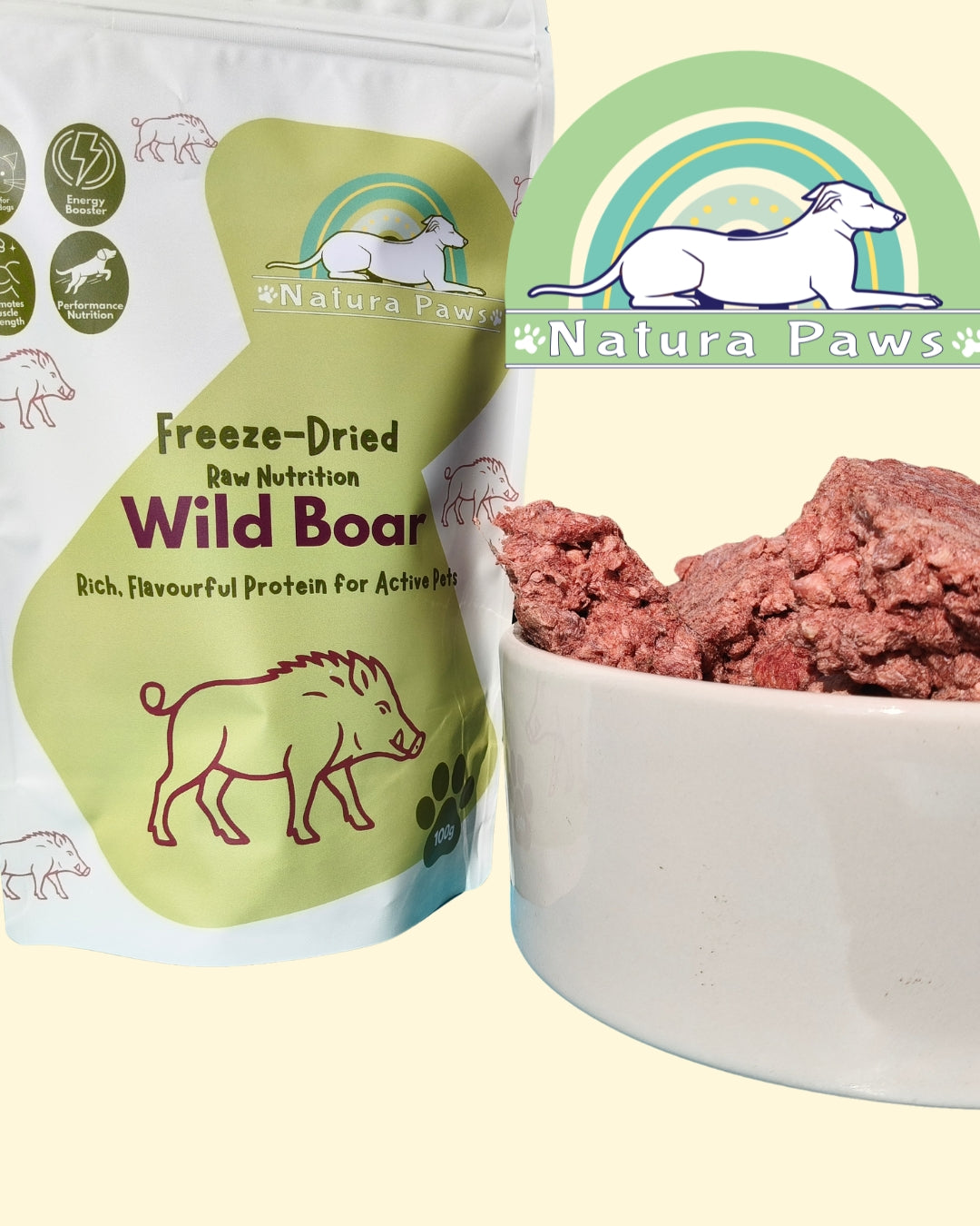 Freeze Dried Wild Boar