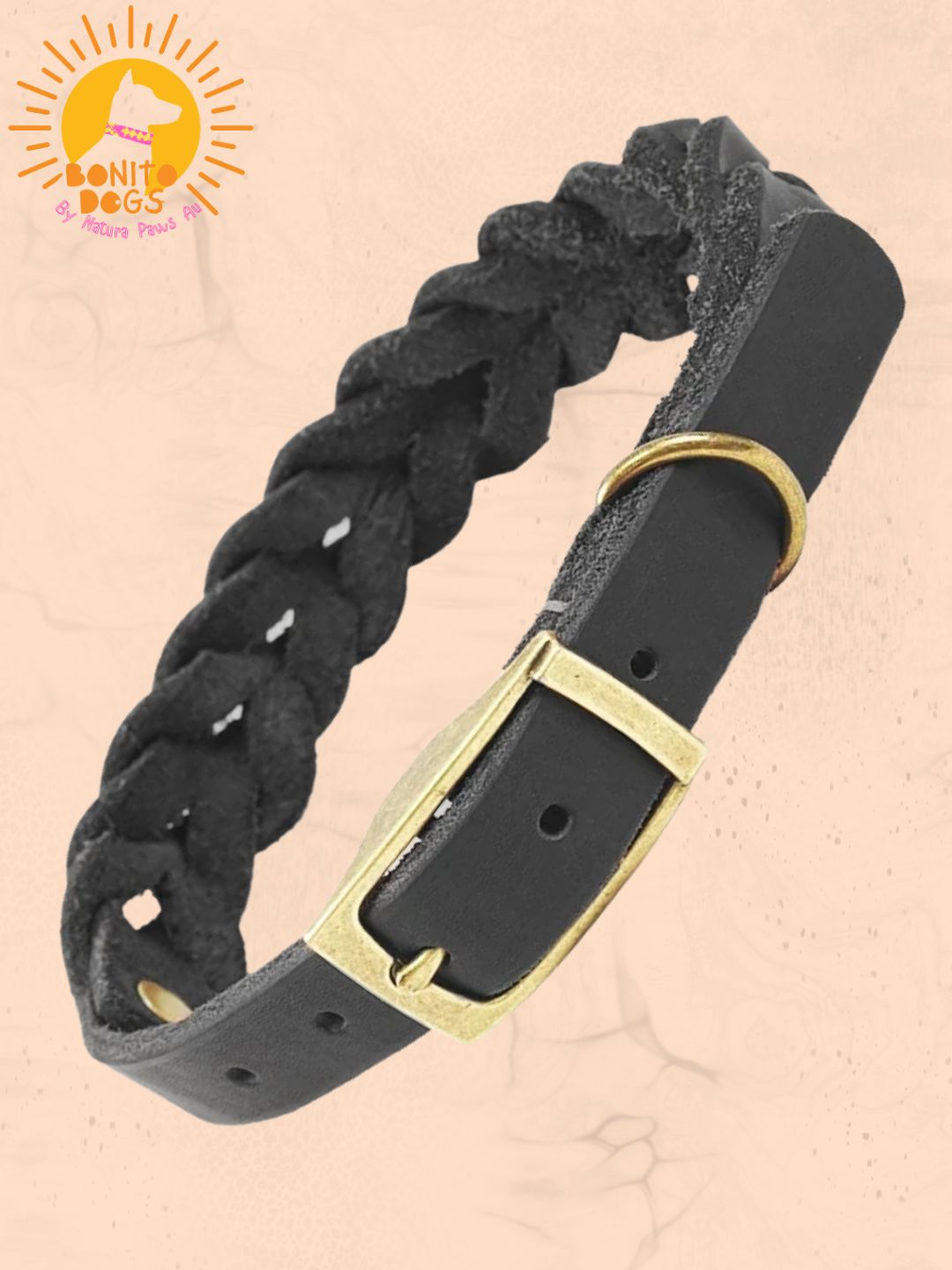 Heritage Braid Leather Collar
