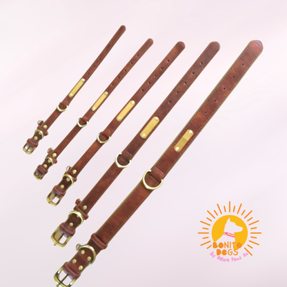 Maple Clay – Personalised Dog Collar