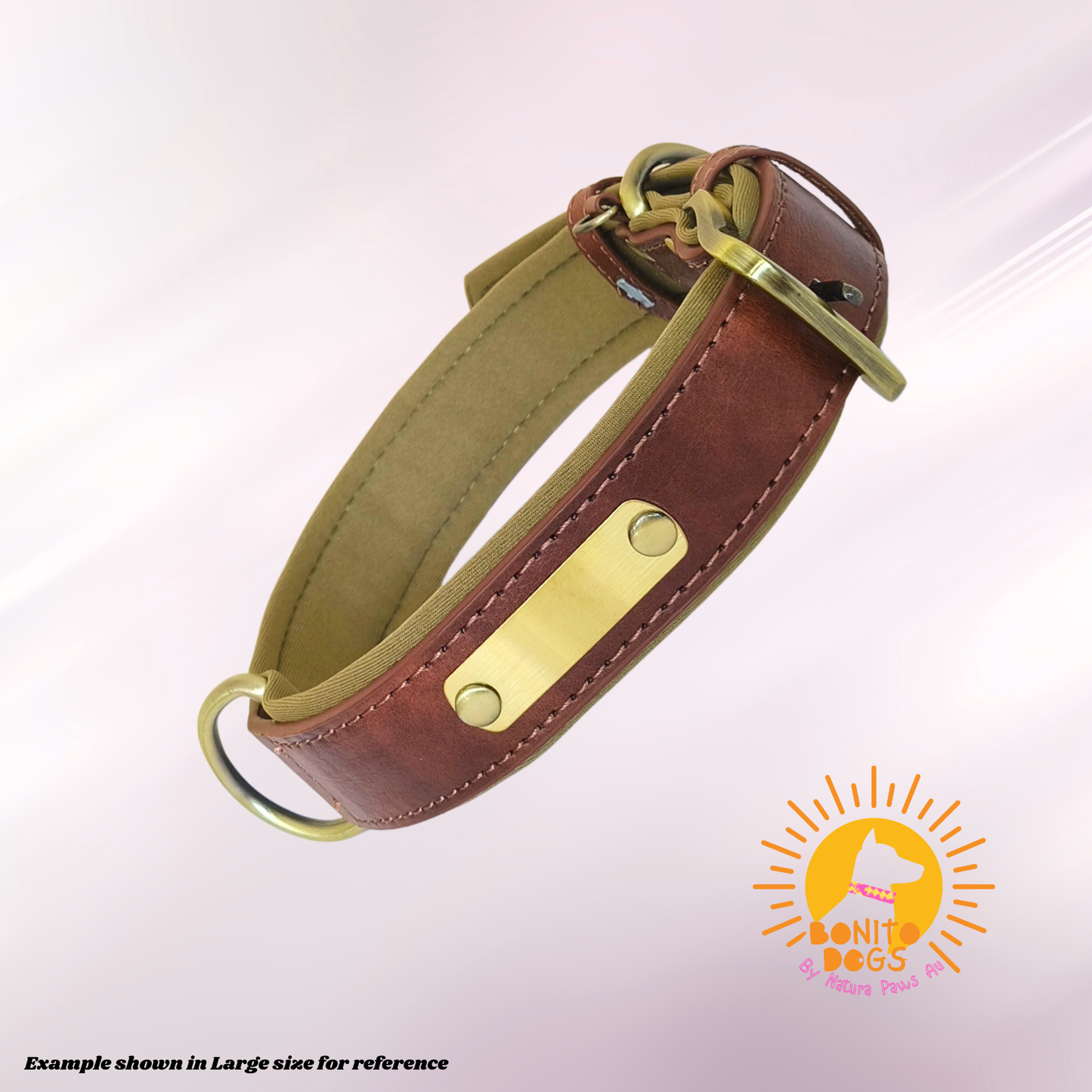 Maple Clay – Personalised Dog Collar