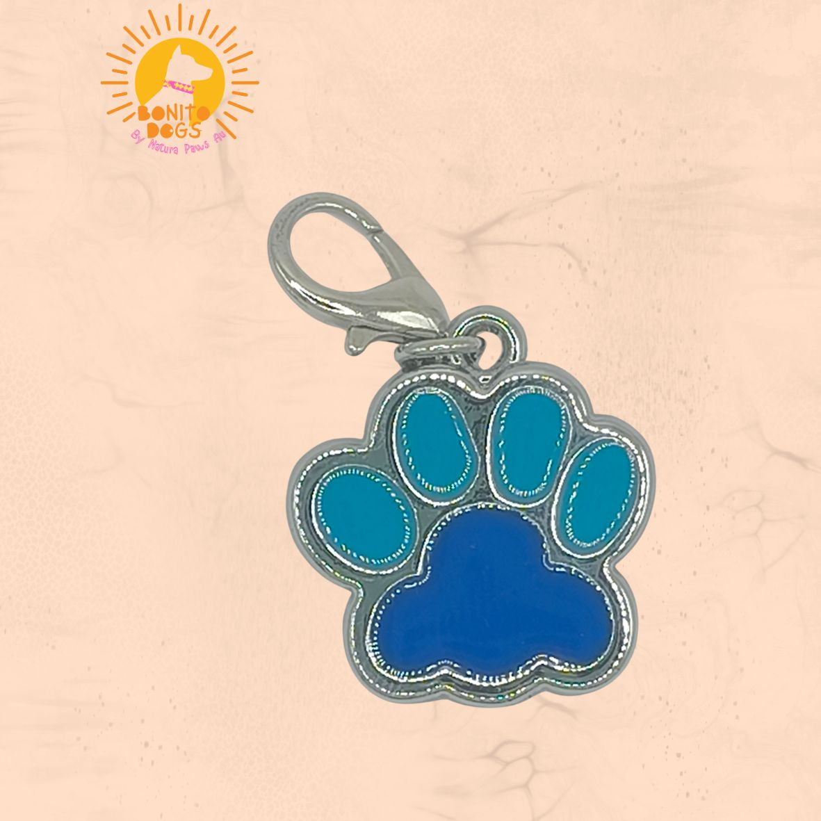 Bonito Dogs Personalised Paw Print ID Tag