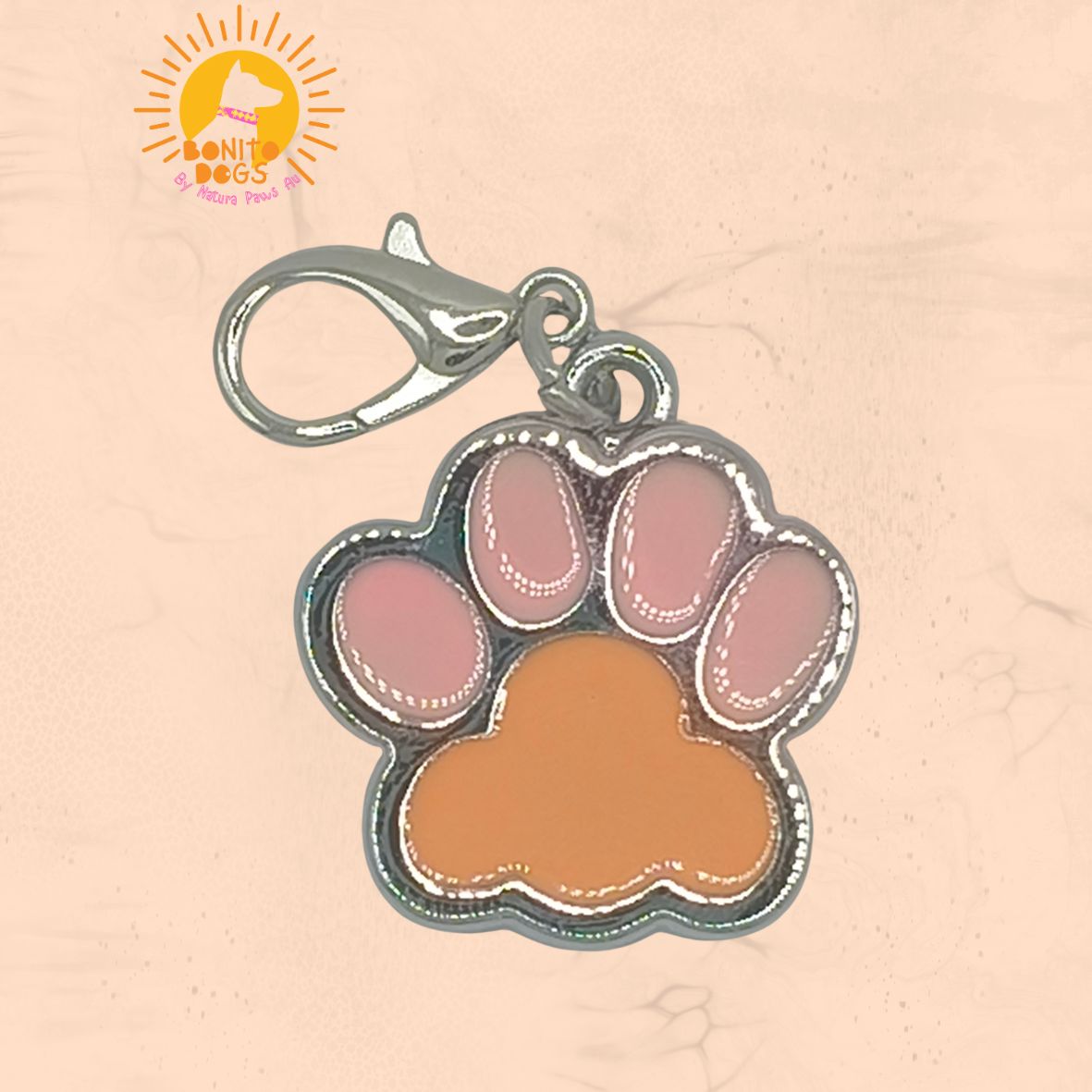 Bonito Dogs Personalised Paw Print ID Tag