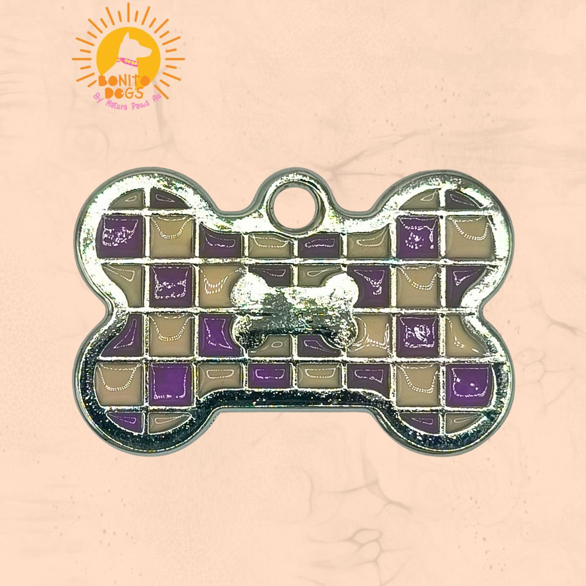 Chequered Flag Pet ID Tags
