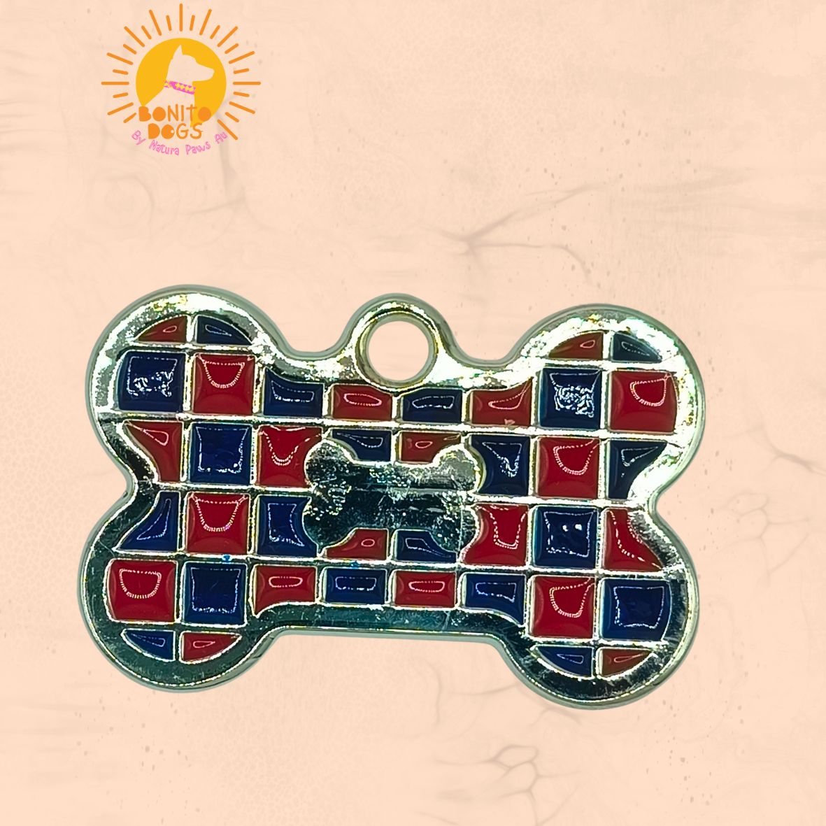 Chequered Flag Pet ID Tags