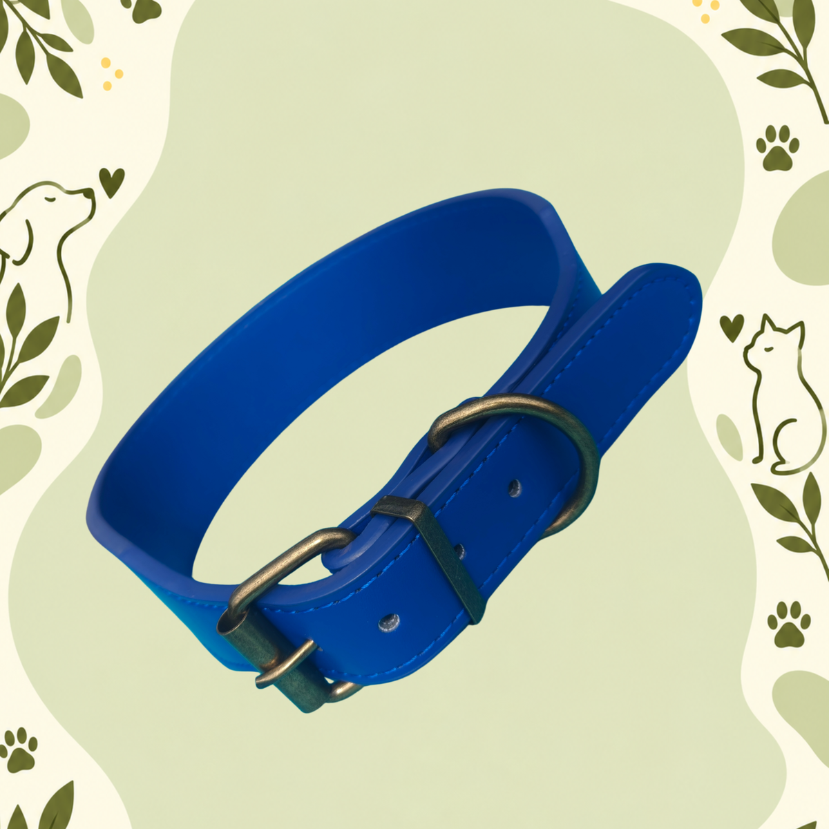 Swagger Leather Collar — Royal Rebel