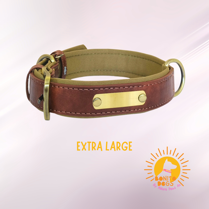 Maple Clay – Personalised Dog Collar