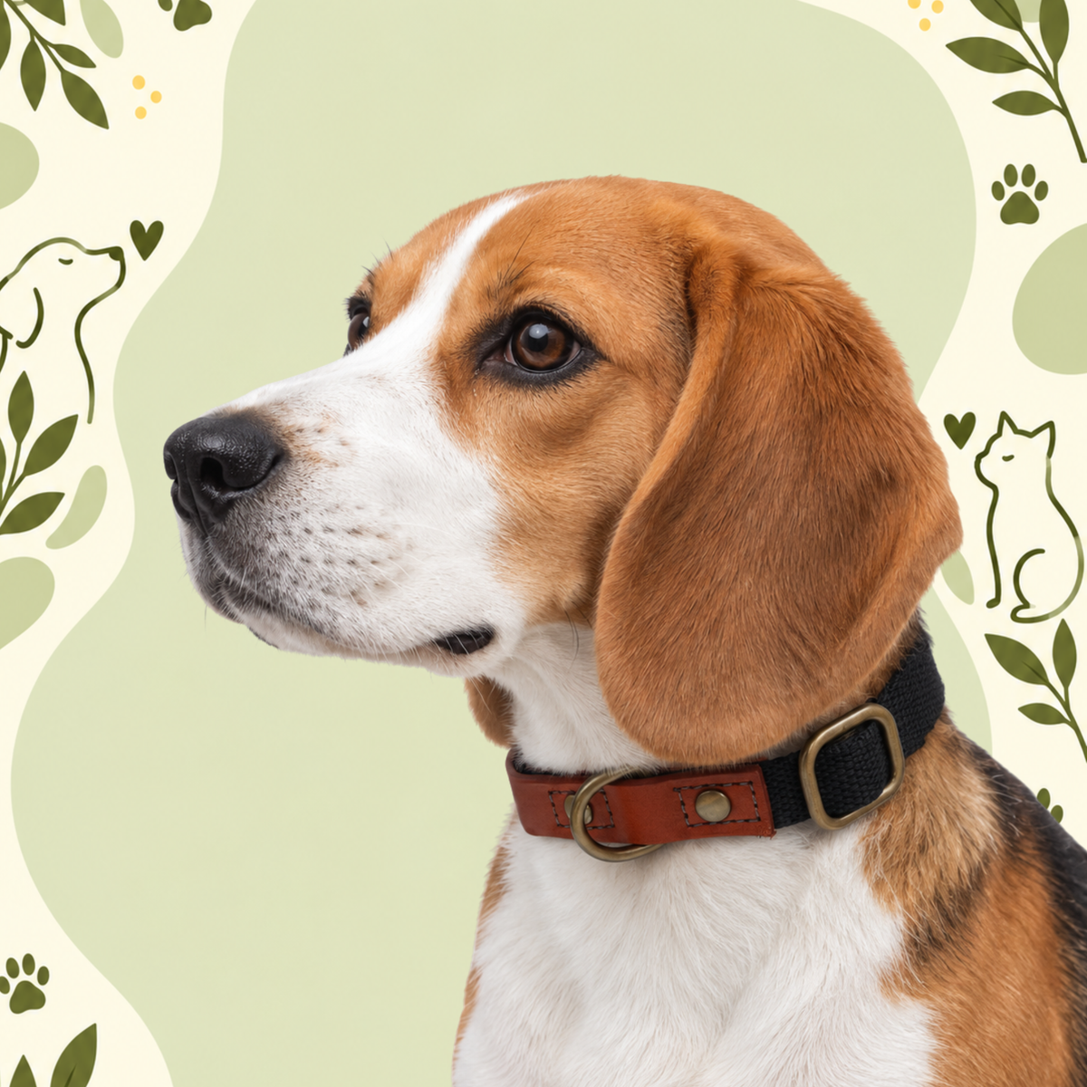 Clip ’n’ Go Adjustable Dog Collar — Black Bandit