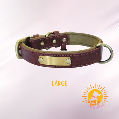 Maple Clay – Personalised Dog Collar