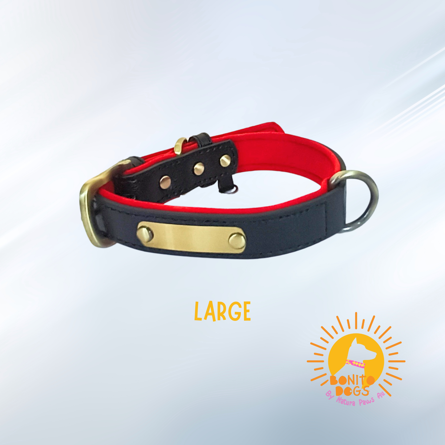 Onyx Ember – Personalised Dog Collar