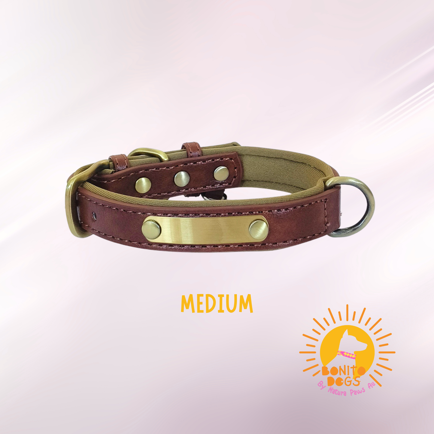 Maple Clay – Personalised Dog Collar