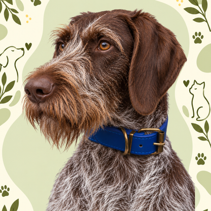 Swagger Leather Collar — Royal Rebel