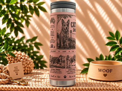 Cattle Dog Lovers 600ml Water Bottle