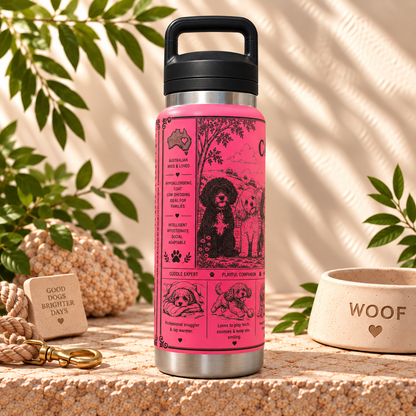 Cavoodle Lovers Water Bottle