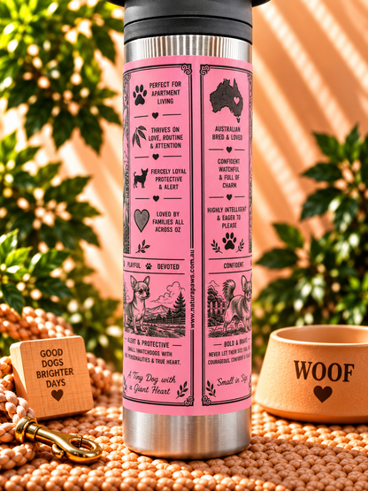 Chihuahua Lovers Water Bottle 600ml