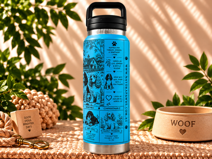 Cocker Spaniel Lovers Water Bottle 800ml
