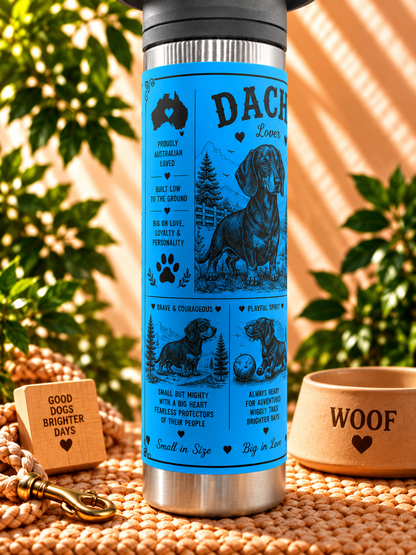 Dachshund Lovers Water Bottle 600ml