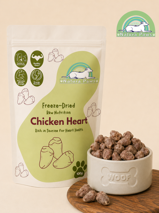 Freeze Dried Chicken Hearts