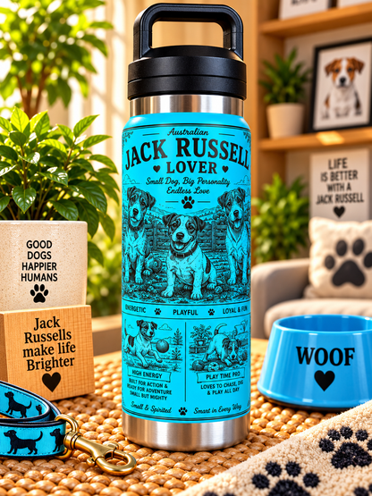 Jack Russel Lovers Water Bottle 800ml