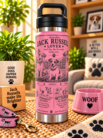 Jack Russel Lovers Water Bottle 800ml