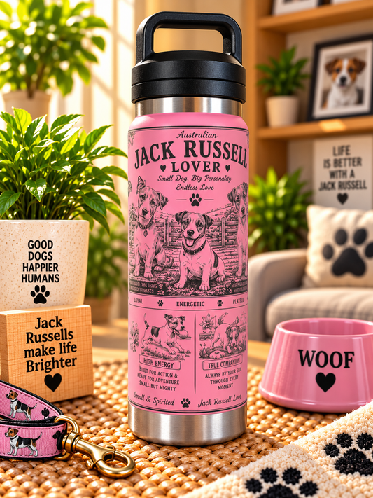 Jack Russel Lovers Water Bottle 800ml
