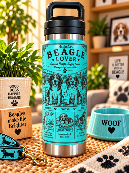 Beagle Lovers Water Bottle 800ml