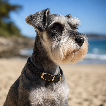 Heritage Braid Leather Collar