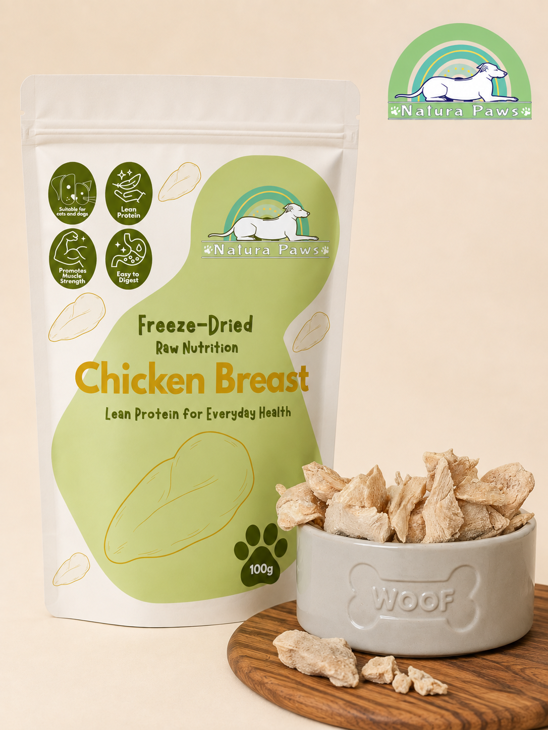 Freeze Dried Chicken Breast