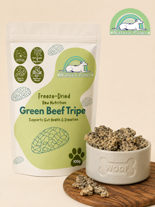 Freeze Dried Green Beef Tripe