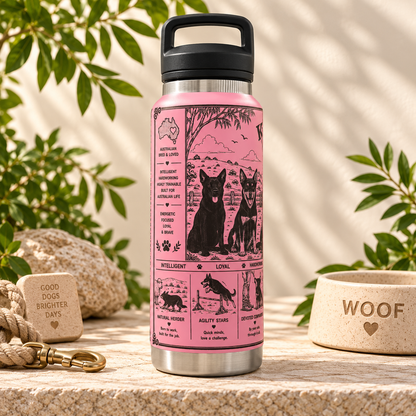 Kelpie Lovers Water Bottle 800ml