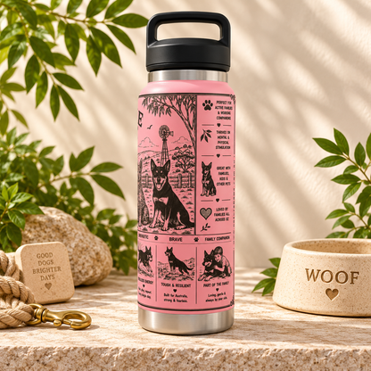 Kelpie Lovers Water Bottle 800ml