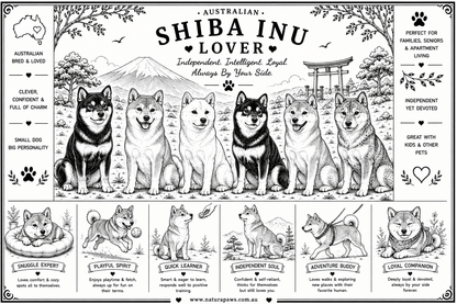 Shiba Inu Lovers Water Bottle 800ml