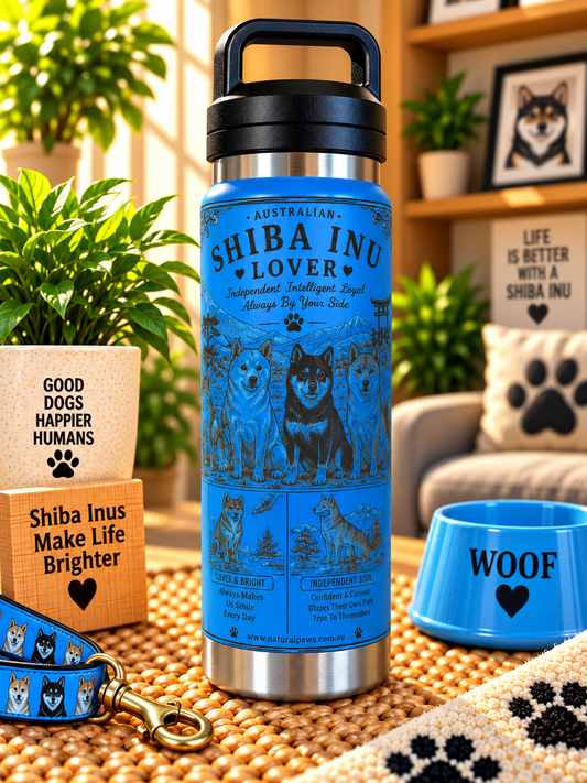 Shiba Inu Lovers Water Bottle 800ml